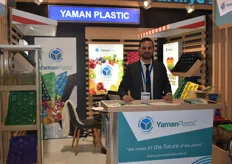Yaman Plastic makes plastic packaging for fresh produce in Turkey. On the picture is Sezer Özdemir, production manager for the company.
